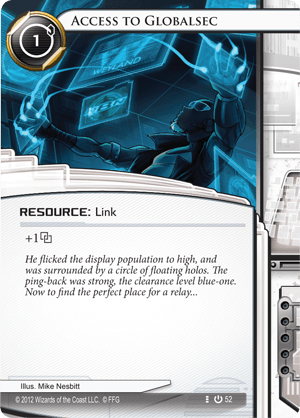 Android Netrunner Access to Globalsec Image