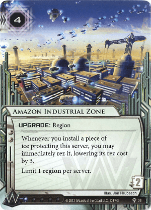 Android Netrunner Amazon Industrial Zone Image