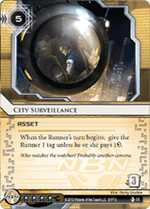 Android Netrunner City Surveillance Image