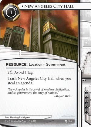 Android Netrunner New Angeles City Hall Image