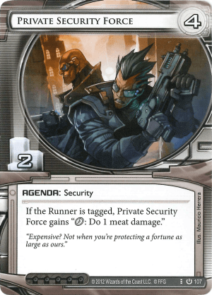 Android Netrunner Private Security Force Image