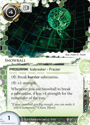 Android Netrunner Snowball Image
