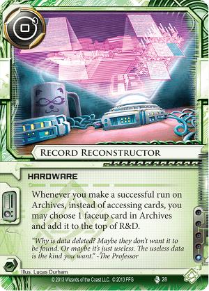 Android Netrunner Record Reconstructor Image