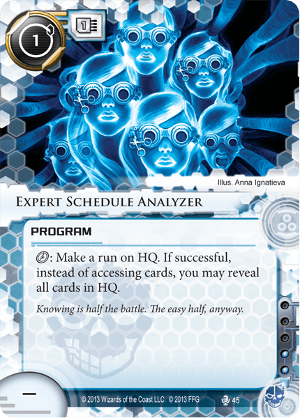 Android Netrunner Expert Schedule Analyzer Image
