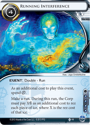 Android Netrunner Running Interference Image