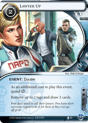Android Netrunner Lawyer Up Image