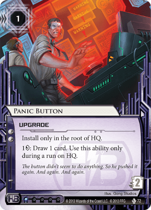 Android Netrunner Panic Button Image