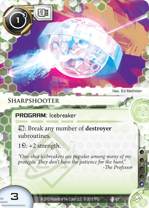 Android Netrunner Sharpshooter Image