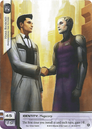 Android Netrunner Haas-Bioroid: Engineering the Future Image