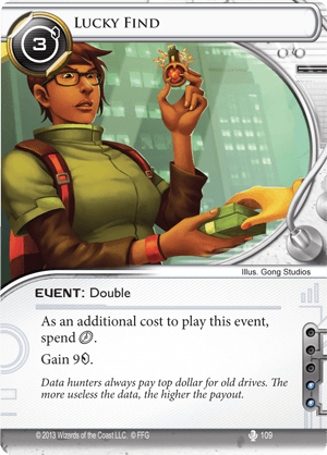 Android Netrunner Lucky Find Image