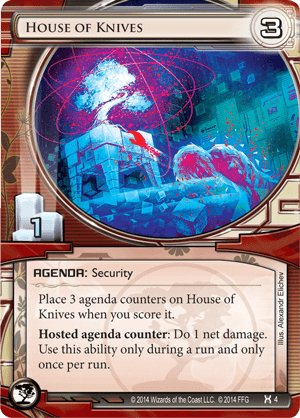 Android Netrunner House of Knives Image