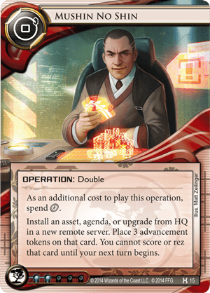 Android Netrunner Mushin No Shin Image