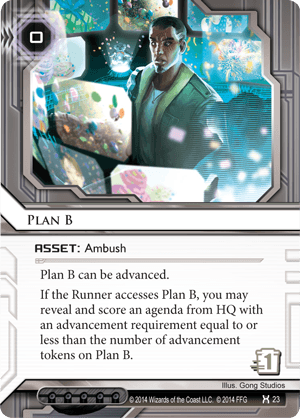 Android Netrunner Plan B Image