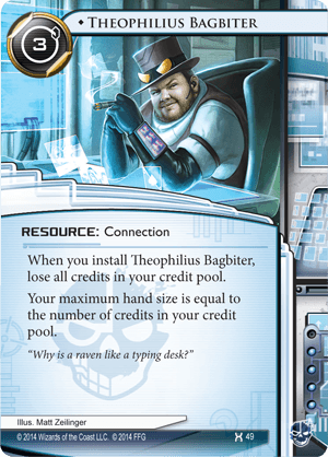Android Netrunner Theophilius Bagbiter Image