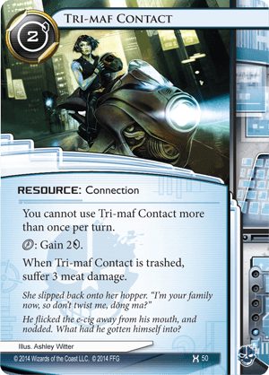 Android Netrunner Tri-maf Contact Image