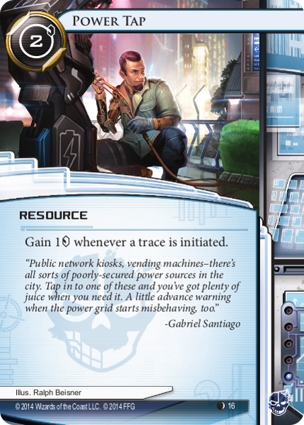 Android Netrunner Power Tap Image