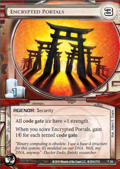 Android Netrunner Encrypted Portals Image