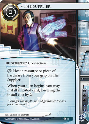 Android Netrunner The Supplier Image