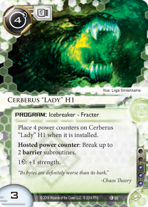 Android Netrunner Cerberus "Lady" H1 Image