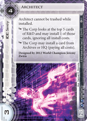 Android Netrunner Architect Image