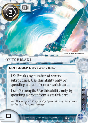 Android Netrunner Switchblade Image