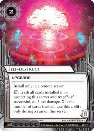 Android Netrunner Self-destruct Image