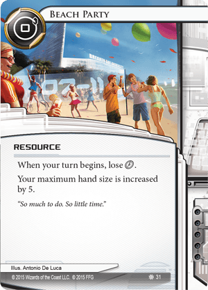 Android Netrunner Beach Party Image