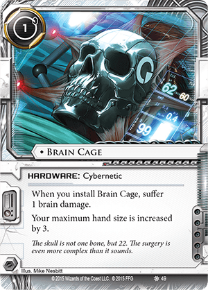 Android Netrunner Brain Cage Image