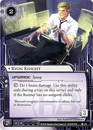 Android Netrunner Ryon Knight Image