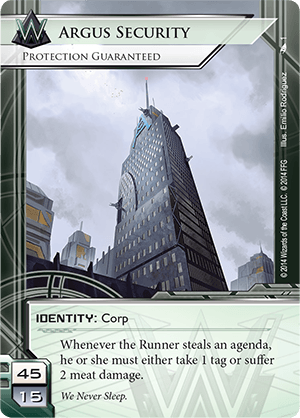 Android Netrunner Argus Security: Protection Guaranteed Image