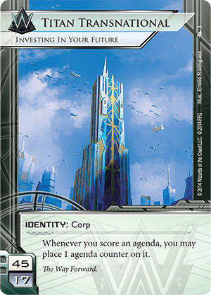 Android Netrunner Titan Transnational: Investing In Your Future Image