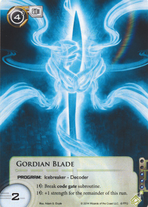 Android Netrunner Gordian Blade Image