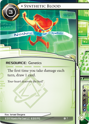 Android Netrunner Synthetic Blood Image