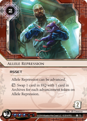 Android Netrunner Allele Repression Image