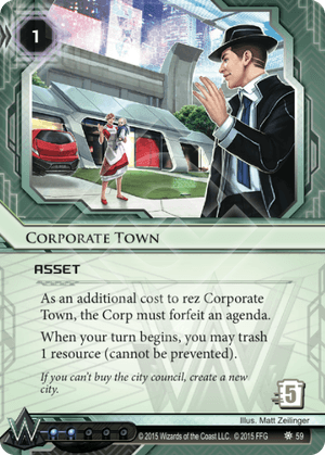 Android Netrunner Corporate Town Image