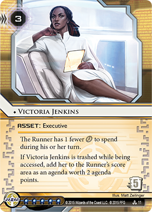 Android Netrunner Victoria Jenkins Image