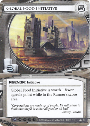 Android Netrunner Global Food Initiative Image