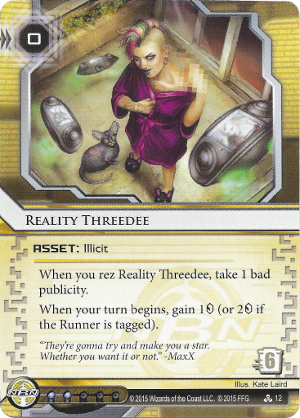 Android Netrunner Reality Threedee Image