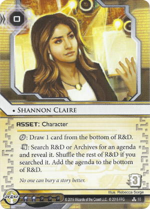 Android Netrunner Shannon Claire Image