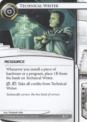 Android Netrunner Technical Writer Image