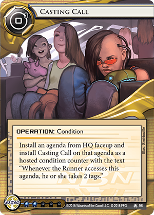 Android Netrunner Casting Call Image