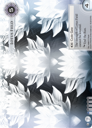 Android Netrunner Lotus Field Image