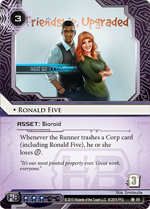 Android Netrunner Ronald Five Image