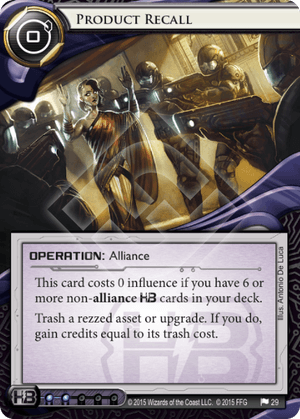 Android Netrunner Product Recall Image