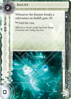 Android Netrunner Bailiff Image