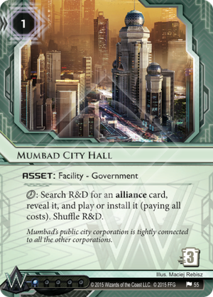 Android Netrunner Mumbad City Hall Image