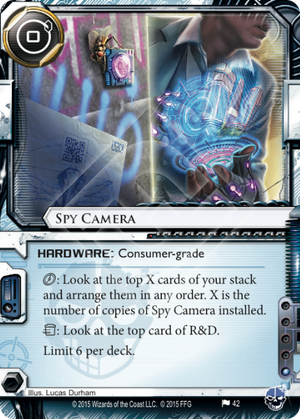 Android Netrunner Spy Camera Image