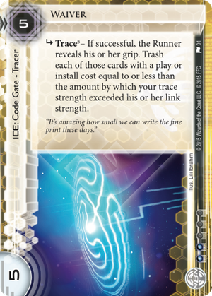 Android Netrunner Waiver Image