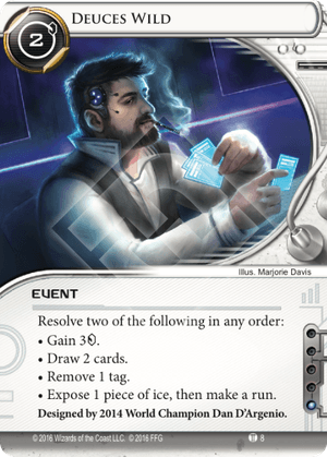 Android Netrunner Deuces Wild Image