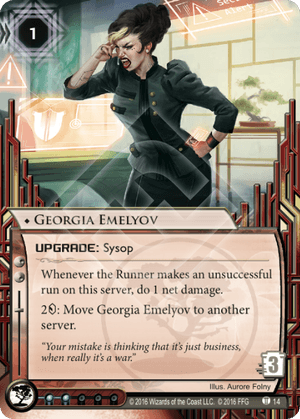 Android Netrunner Georgia Emelyov Image